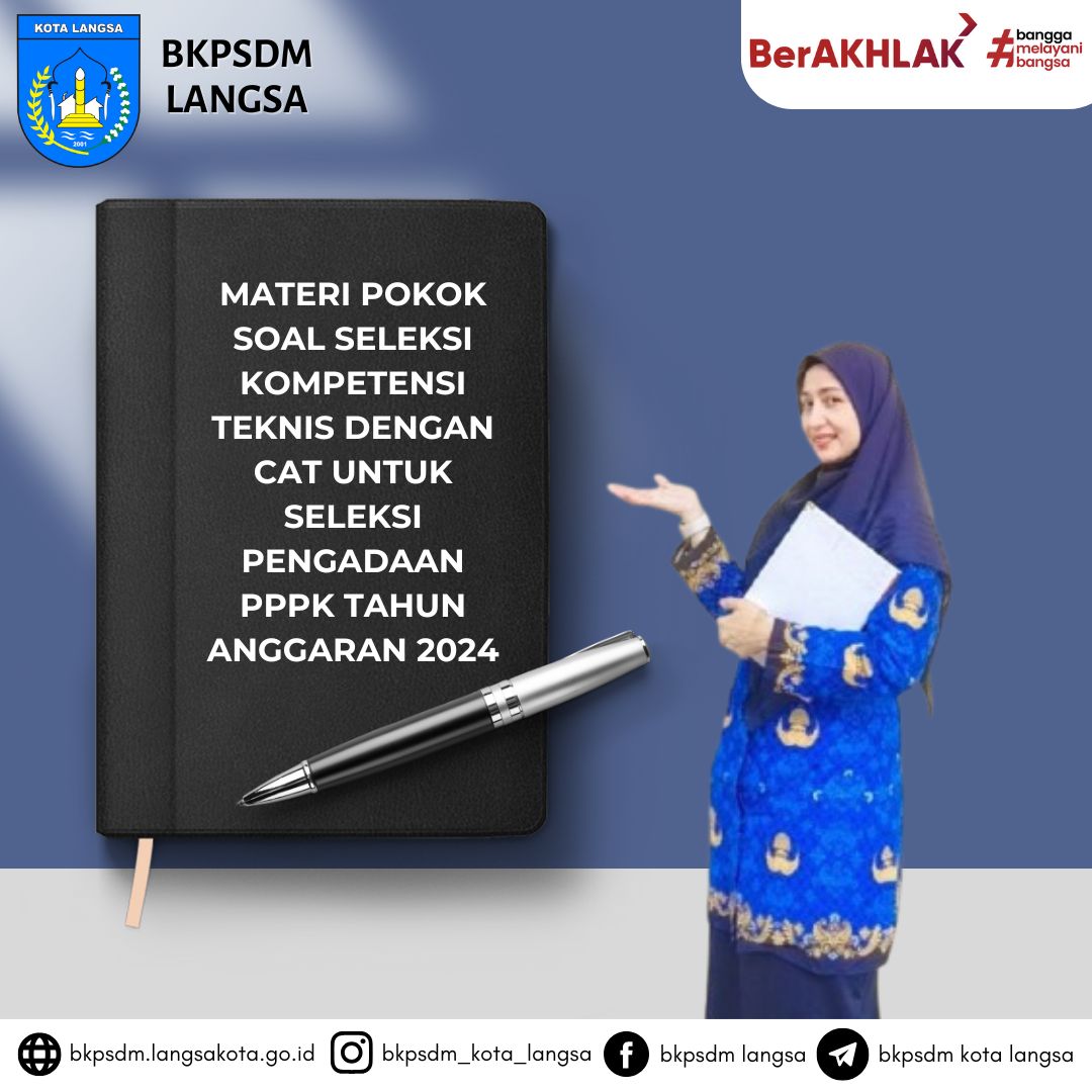 Materi Pokok Soal Seleksi Kompetensi Teknis PPPK Tahun Anggaran 2024